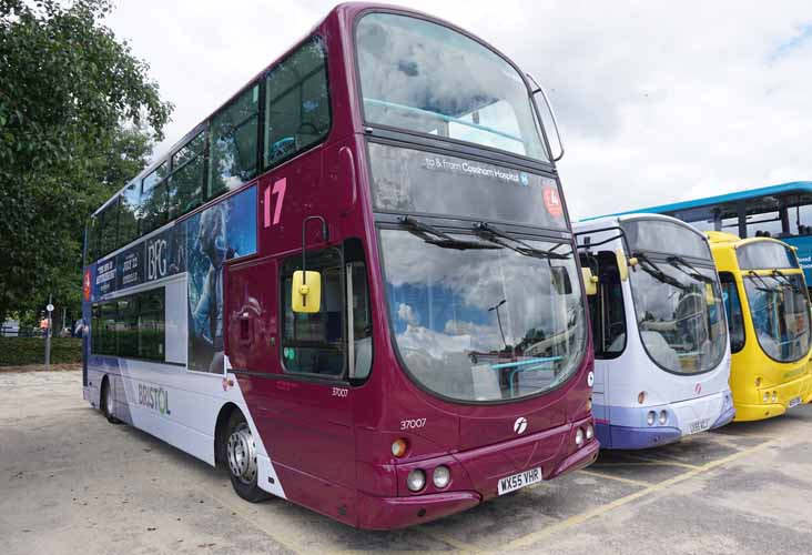 First Bristol Volvo B7TL Wright 37007